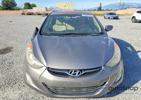 2013 Hyundai Elantra Gls z USA, uszkodzony, nr VIN 5NPDH4AEXDH174646